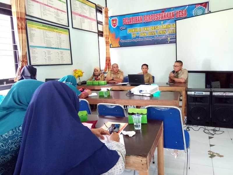 PENYULUHAN PERPUSTAKAAN DESA 
